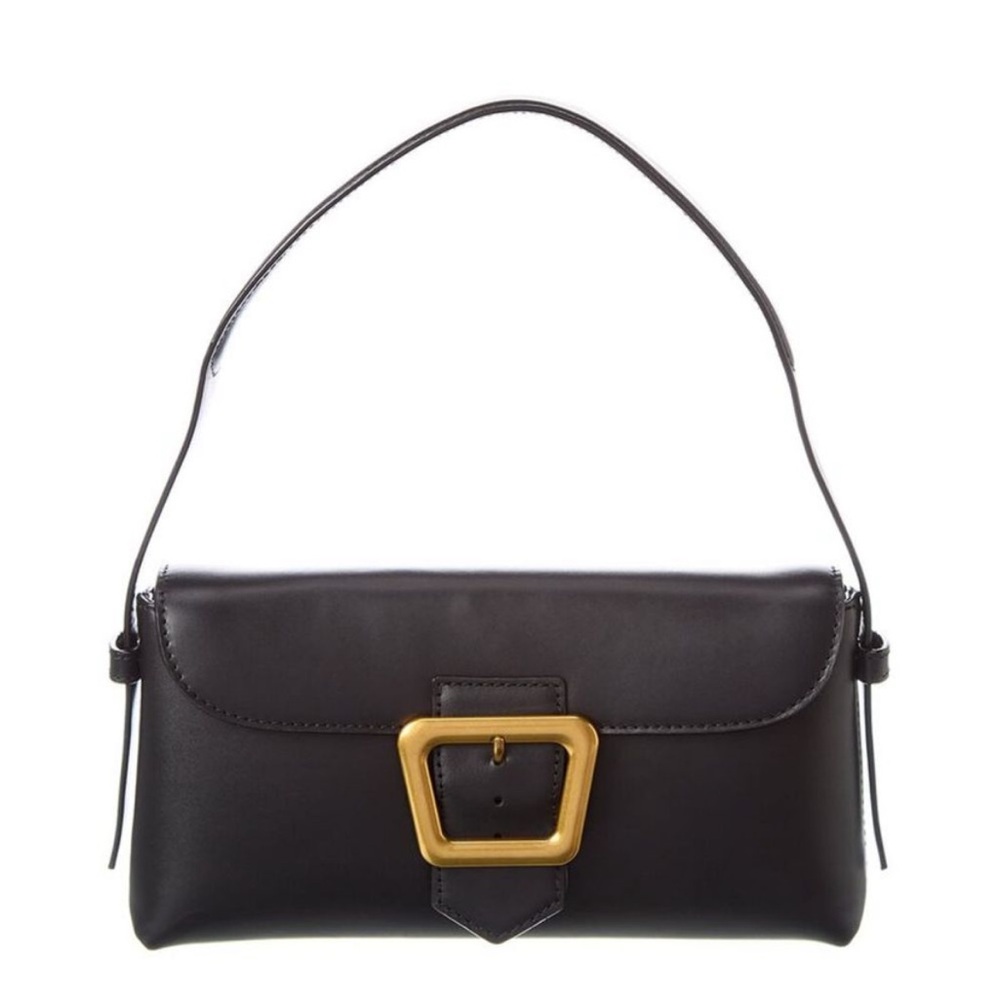 Sam Edelman Hallie Leather Shoulder Bag, Black